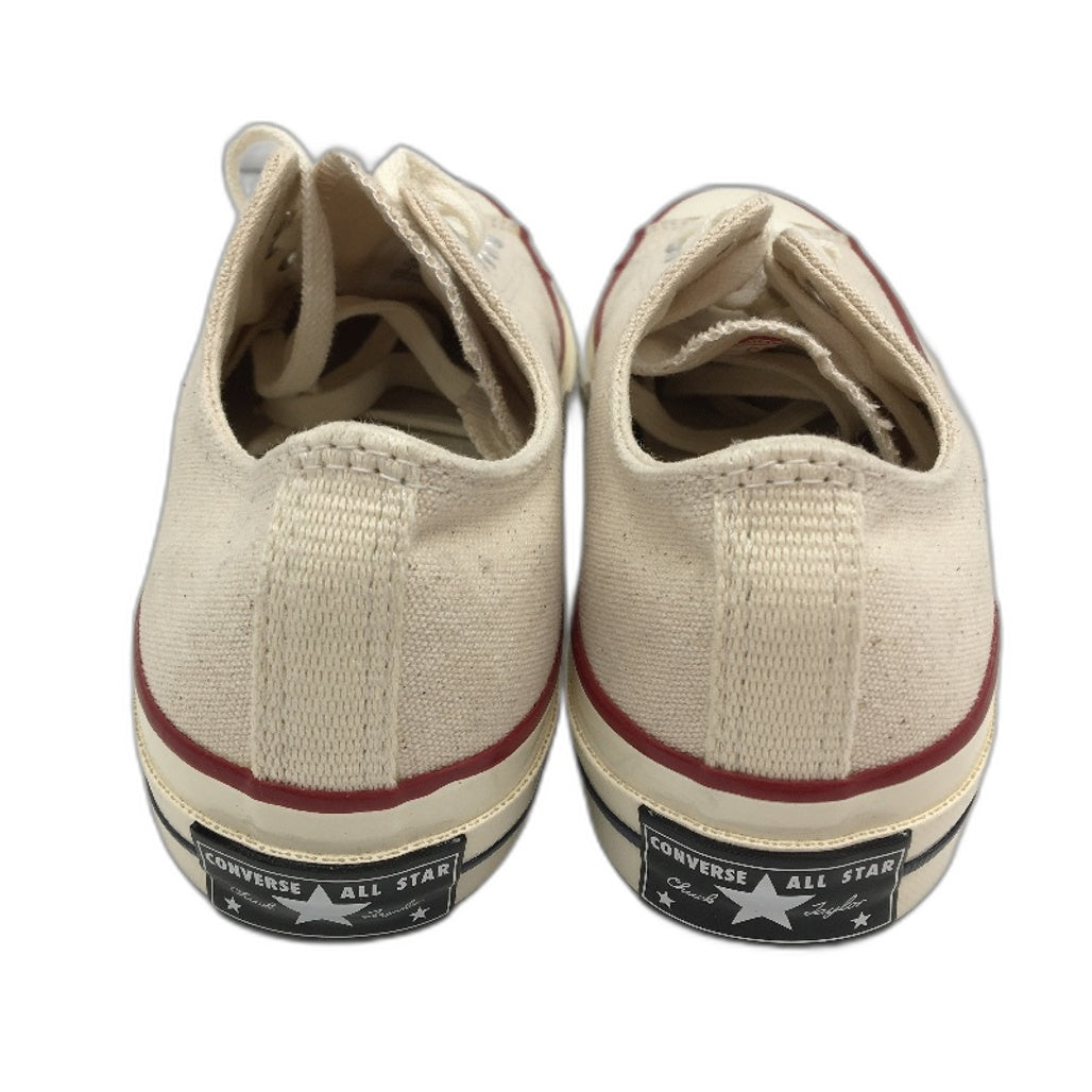 Converse All Star Chuck Taylor Cream Canvas Low Top Sneakers M10 L12 EU 44 NEW