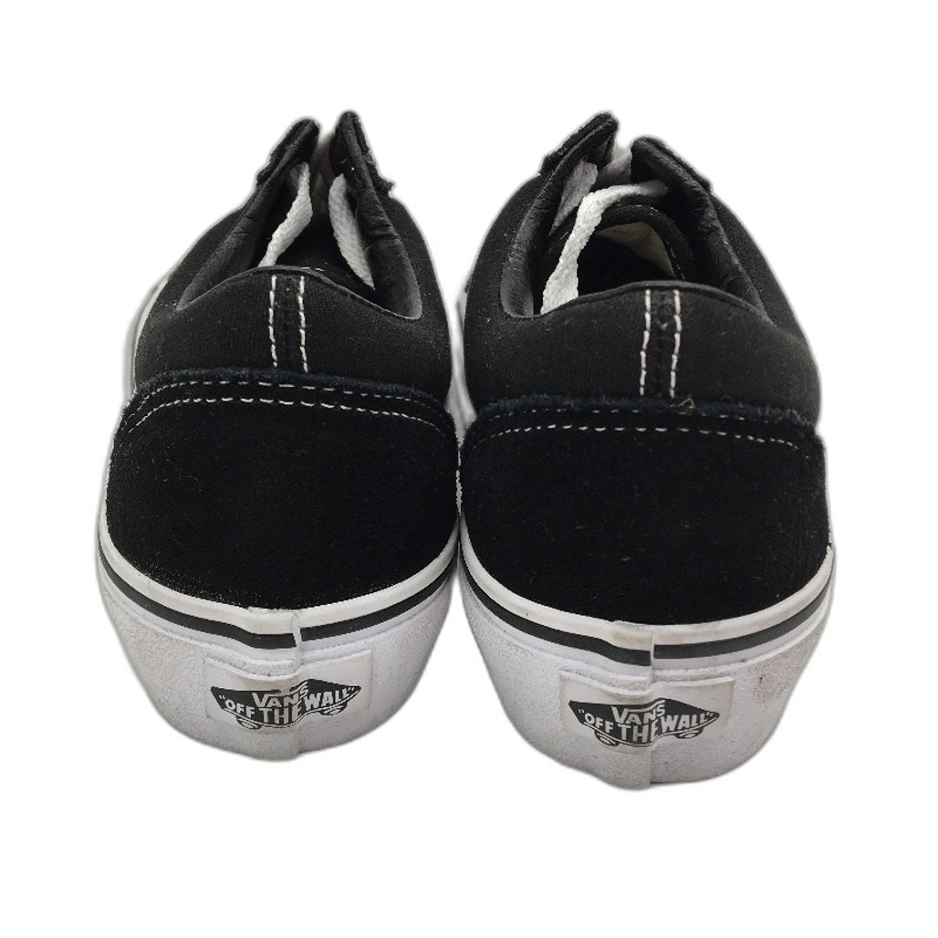 Vans Black & White Old Skool Lace Up Skate Shoes Unisex US M5 L6.5 EU 36.5 NEW