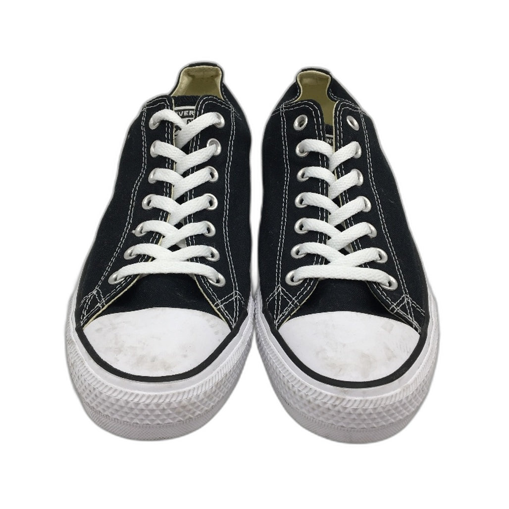 Converse All Star Chuck Taylor Black Canvas Low Top Sneakers M10 L12 EU 44 NEW