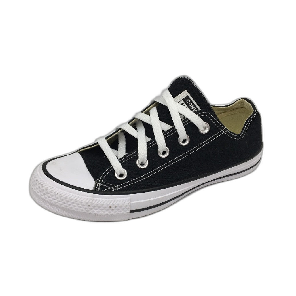Converse All Star Chuck Taylor Black Canvas Low Top Sneakers M7 L9 EU 40 NEW