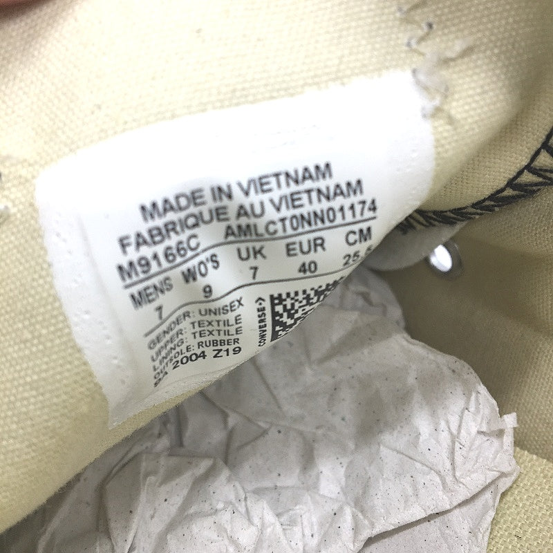 Converse All Star Chuck Taylor Black Canvas Low Top Sneakers M4 L6 EU 36.5 NEW