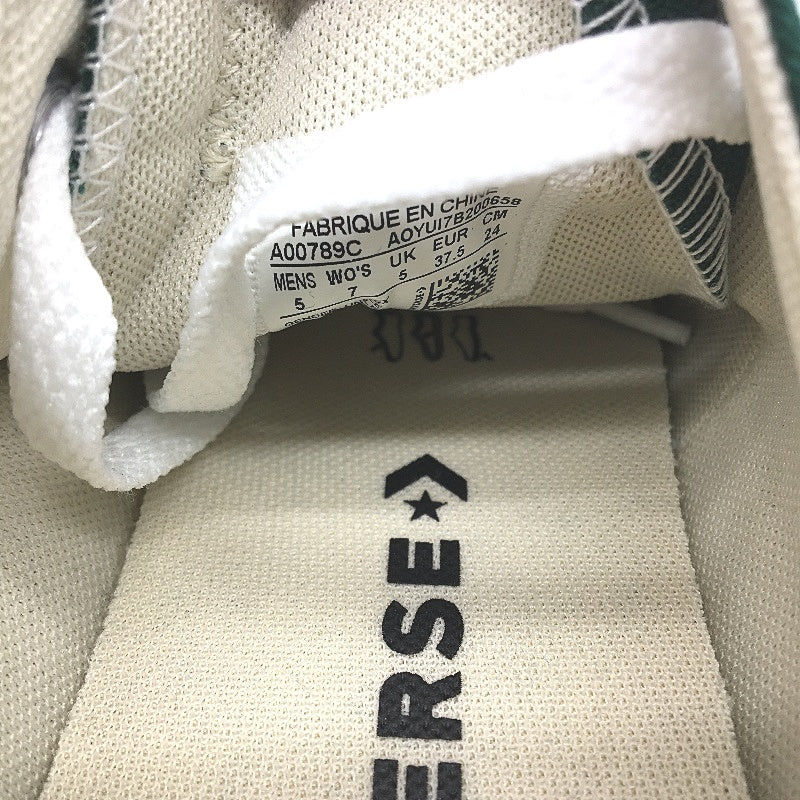 Converse All Star Chuck Taylor Canvas Low Top Green Sneakers M5 L7 EU 37.5 NEW