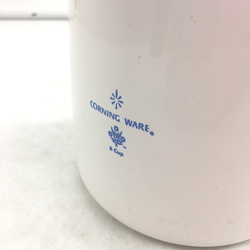 VINTAGE Corning Ware Made In Australia Blue Corn Flower 6 Cup Coffee Pot