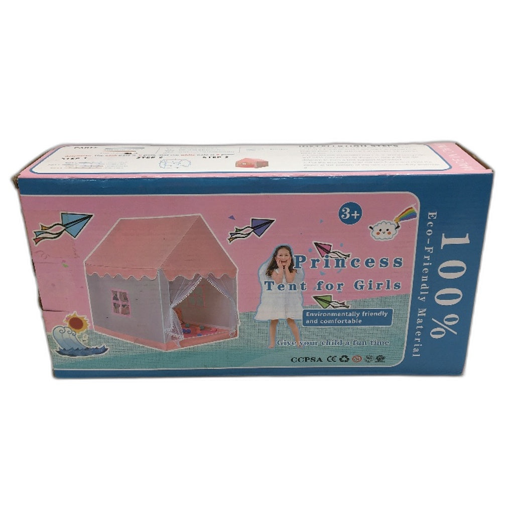 Midook Pink Princess Play Tent Kids Large Playhouse Castle Toy