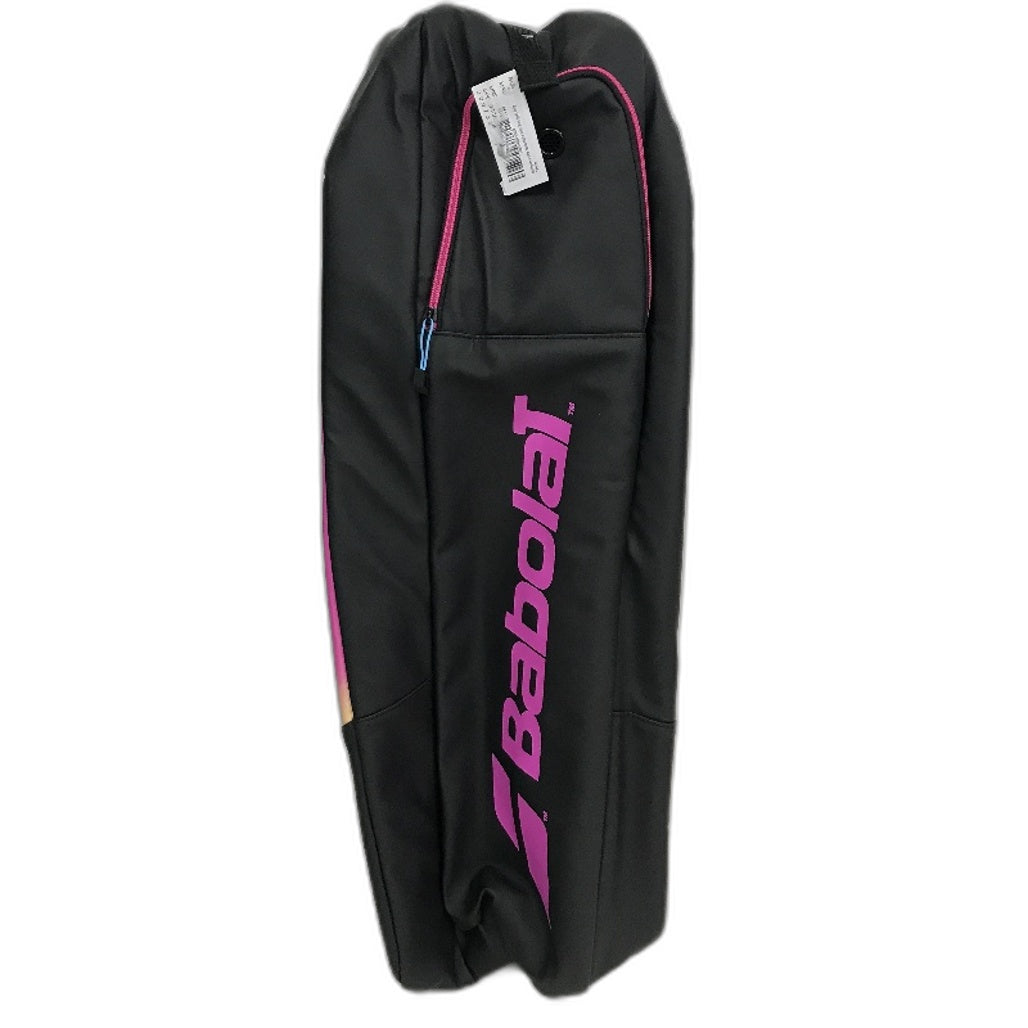 Babolat Pure Aero RH6 Racquet Insulated Sports Bag in Neon Pink Yellow Black NEW