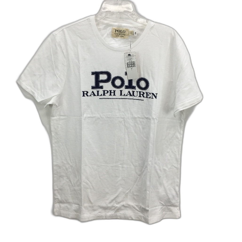 Polo Ralph Lauren 1967 Logo White Crew Neck Tee Shirt Mens Size Large NEW