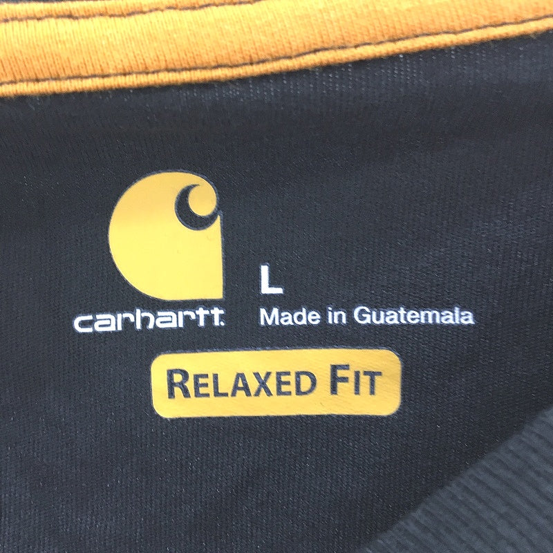 Carhartt Force Delmont Long Sleeve FastDry Grey T-Shirt Mens Size Large NEW