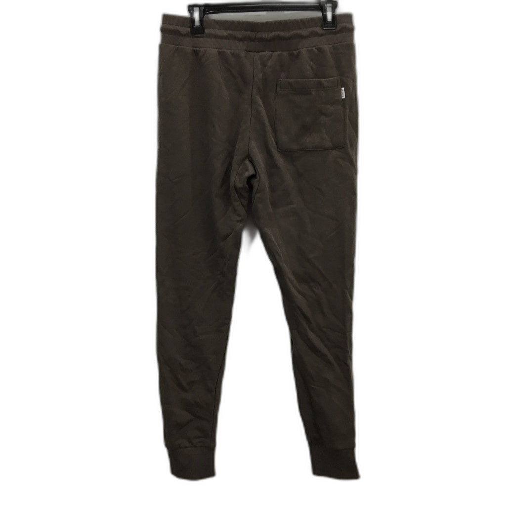 Bonds Originals Skinny Brown French Terry Track Pants Mens Size Medium NEW