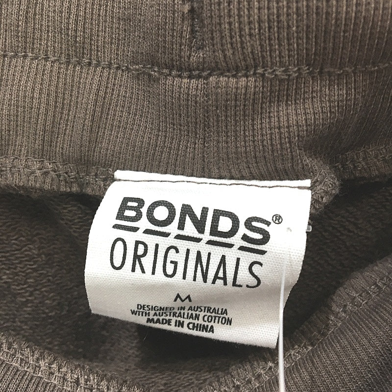 Bonds Originals Skinny Brown French Terry Track Pants Mens Size Medium NEW