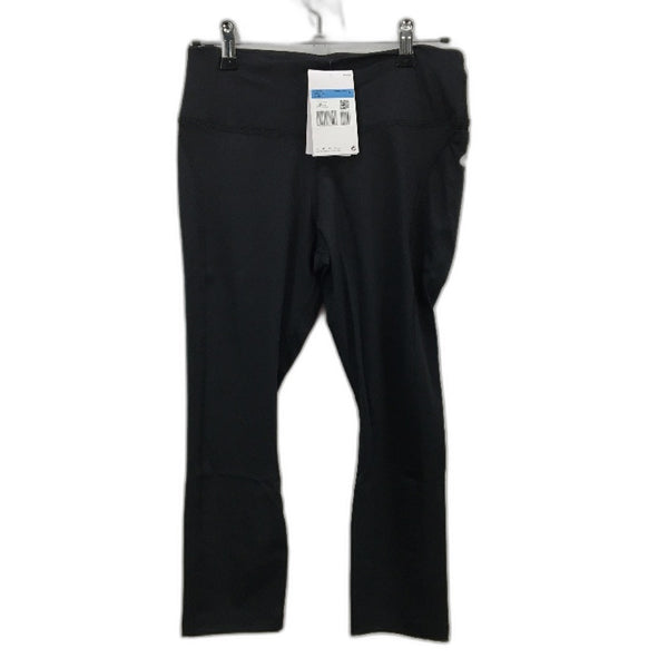 Nike Fast Pocket Mid Rise Black Crop Running Leggings Ladies Size Medium NEW