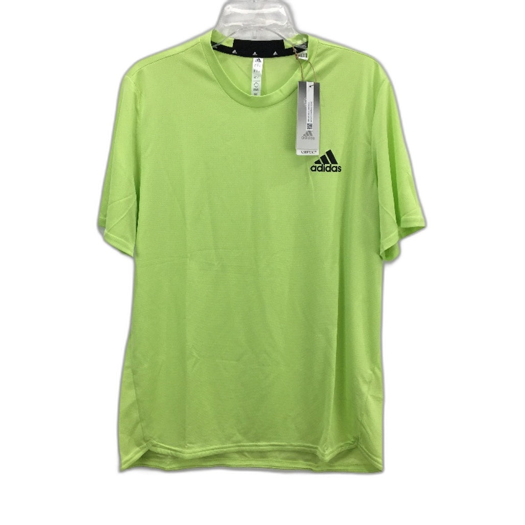 Adidas Designed 4 Movement Neon Green Training Shirt Mens Size Medium NEW