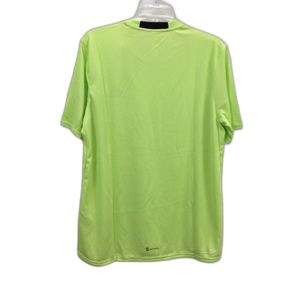 Adidas Designed 4 Movement Neon Green Training Shirt Mens Size Medium NEW