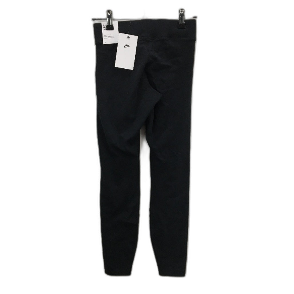Nike 7/8 Tight Fit Mid Stretch Cotton Black Leggings Ladies Size XS NEW