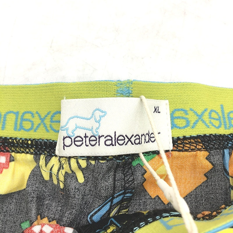Peter Alexander Pac-Man Regular Fit Cotton Black Boxer Shorts Mens Size XL NEW