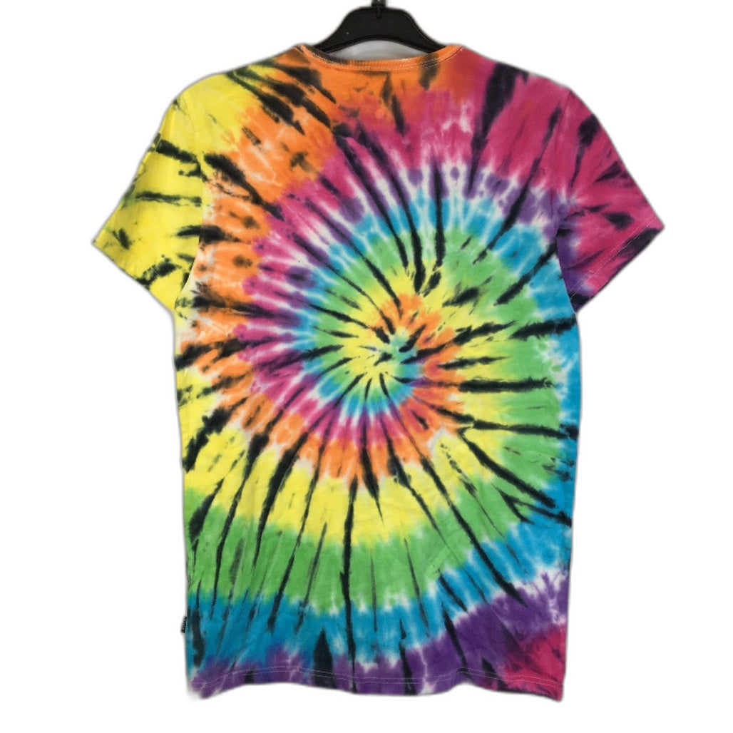 Kenji Pride Rainbow Tie-Dye Short Sleeve Shirt Mens Size Medium NEW