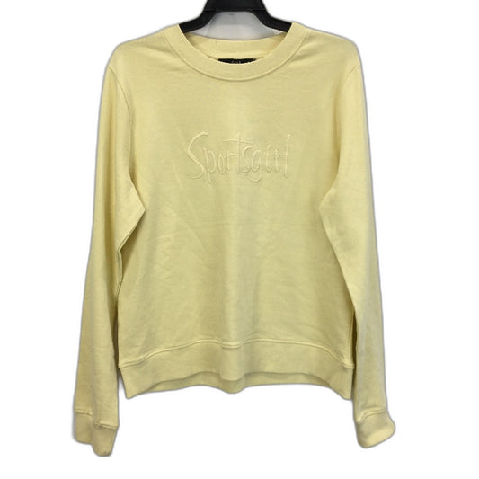 Sportsgirl Rewind Everyday Womens Yellow Long Sleeve Jumper Size S NEW