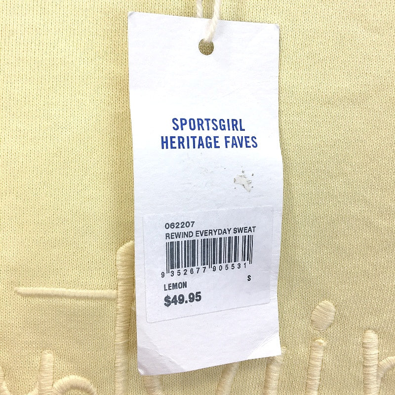 Sportsgirl Rewind Everyday Womens Yellow Long Sleeve Jumper Size S NEW