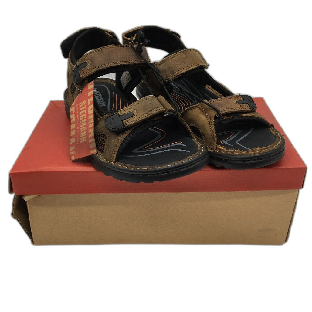 Stegmann German Design Barry-M Brown Mens Casual Sandals Size 40 NEW