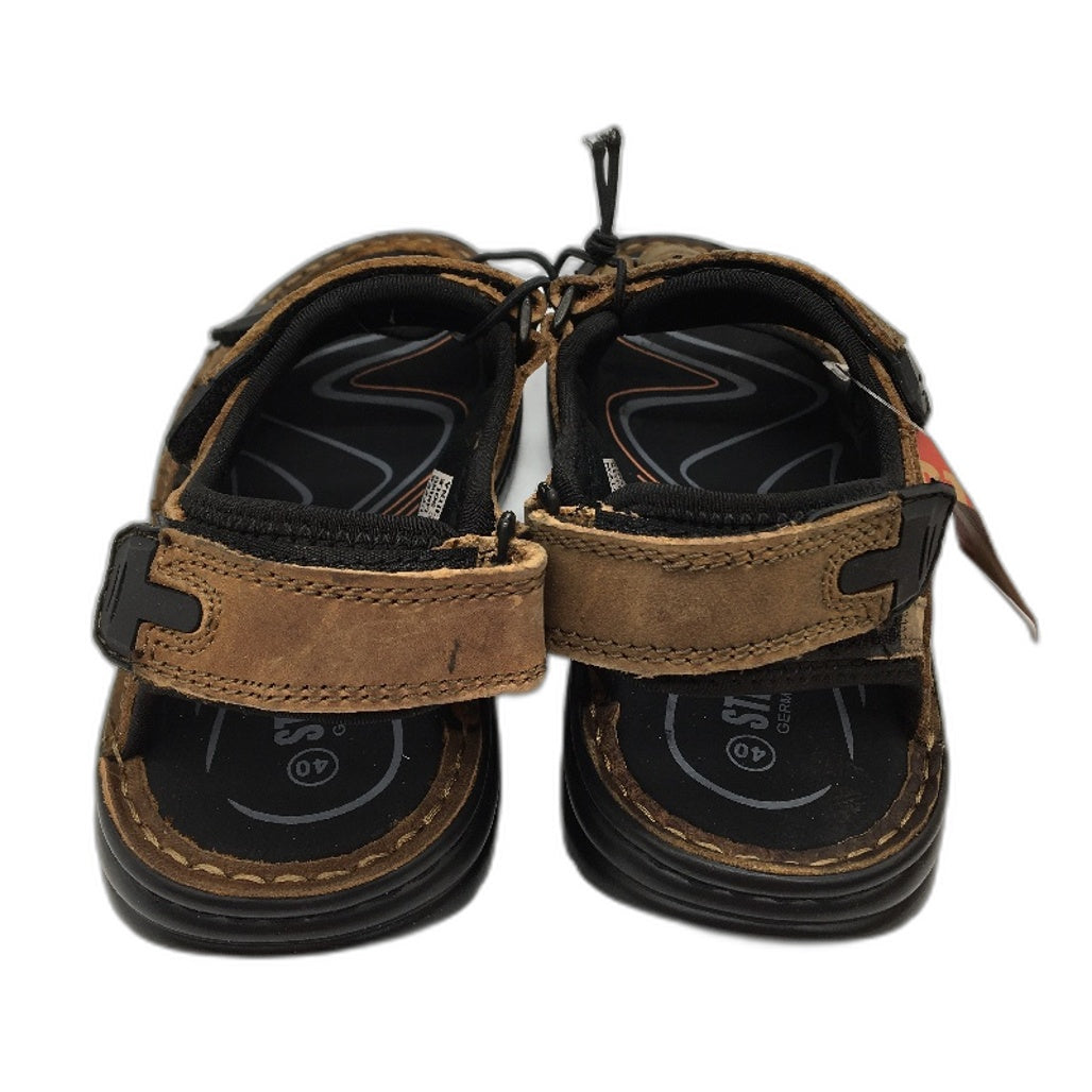 Stegmann German Design Barry-M Brown Mens Casual Sandals Size 40 NEW