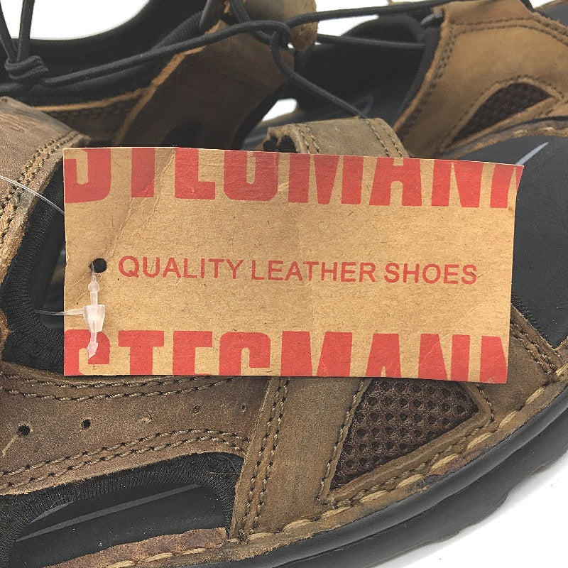 Stegmann German Design Barry-M Brown Mens Casual Sandals Size 40 NEW