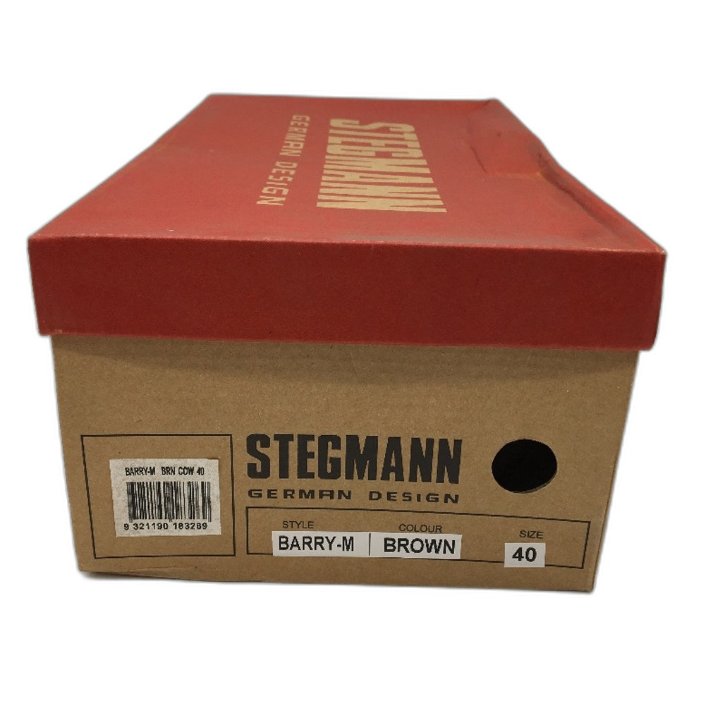 Stegmann German Design Barry-M Brown Mens Casual Sandals Size 40 NEW