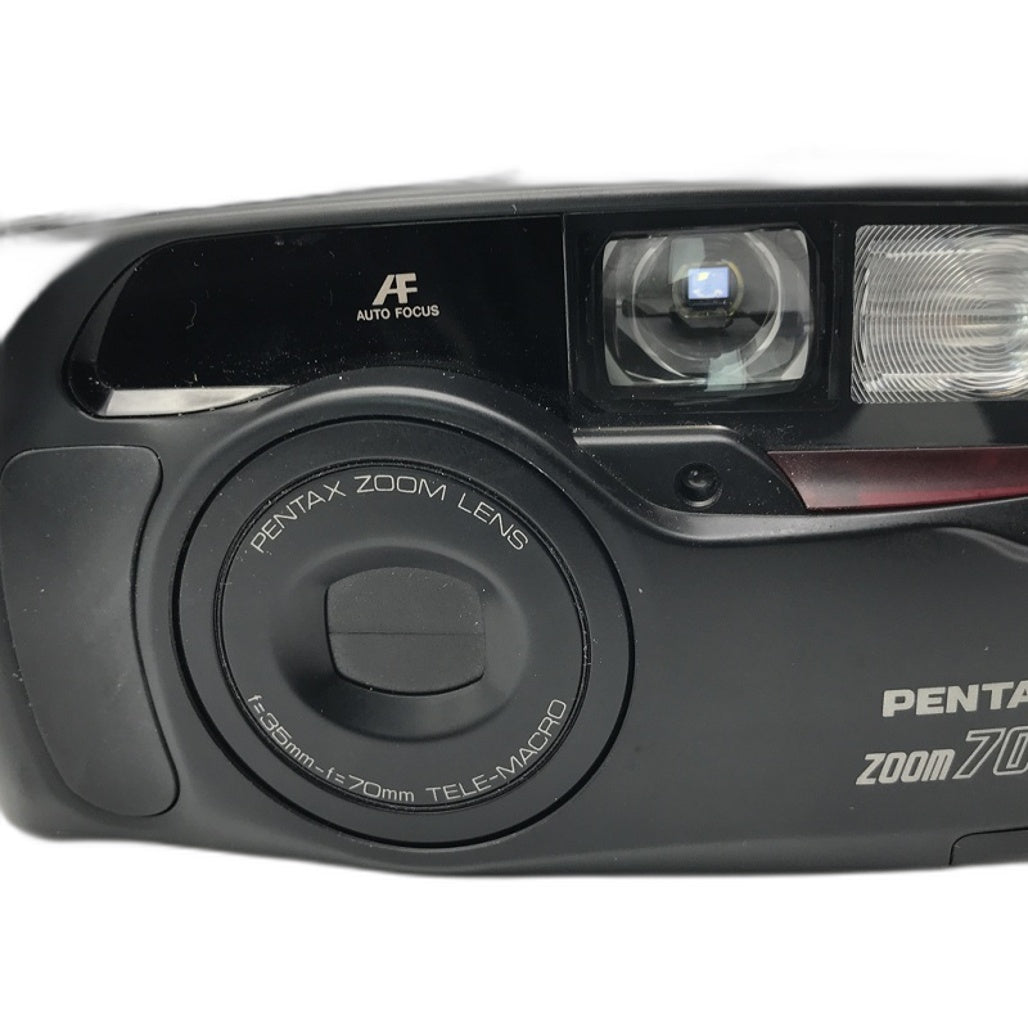 Pentax Zoom 70-R Auto Focus Tele-Macro Film Camera VINTAGE