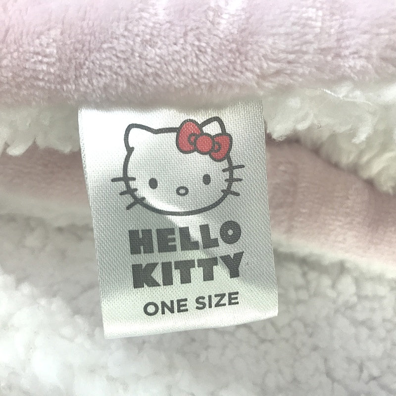 Hello Kitty 2 Pce Soft Pillow & Pink Throw Blanket One Size NEW