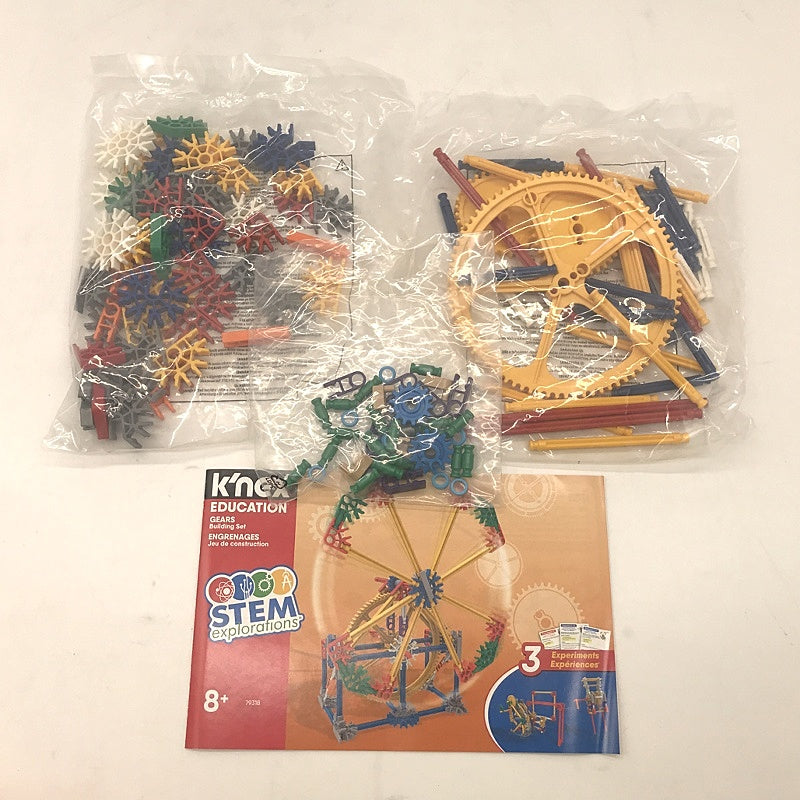 K'Nex Education Stem Explorations Gears Building Set 143 Pce NEW