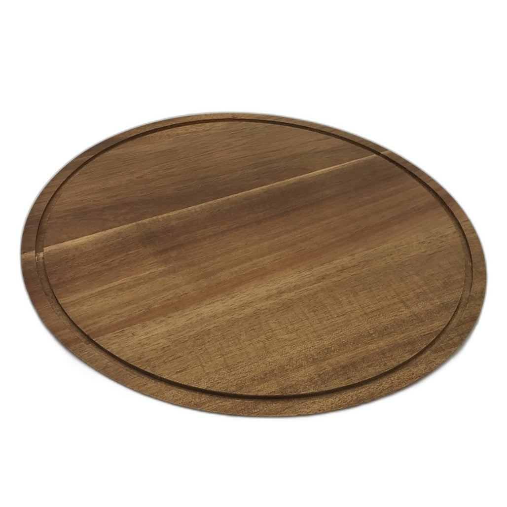 Anboxit Acacia Wood Cake Stand/Plate with Dome Lid/Cover NEW