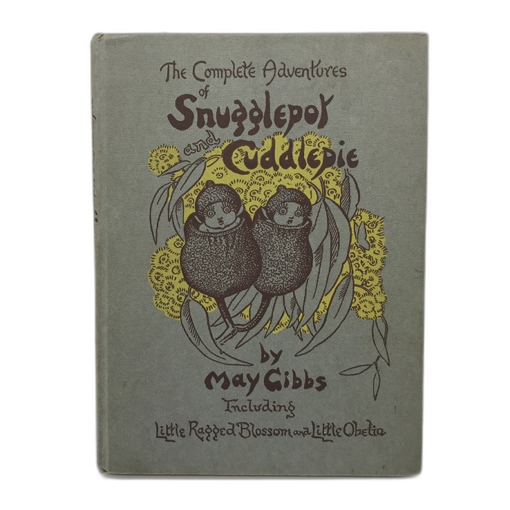 The Complete Adventures Snugglepot Cuddlepie Book by May Cibbs VINATGE