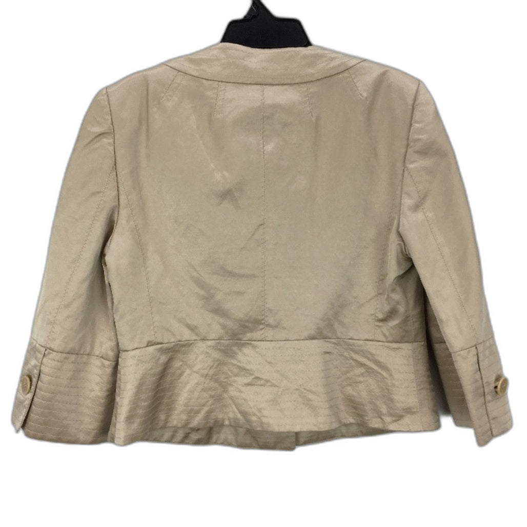 Karen Millen Beige Tan Cropped Coat Blazer Ladies Size UK12 NEW