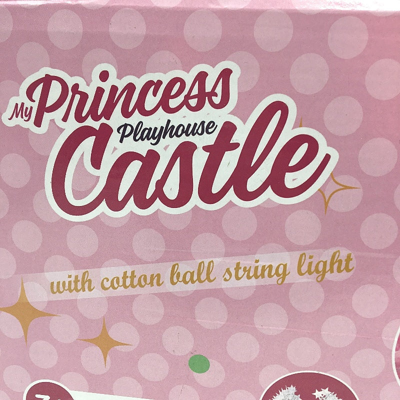 Pink My Princess Playhouse Castle Large Hexagon Play Tent NEW