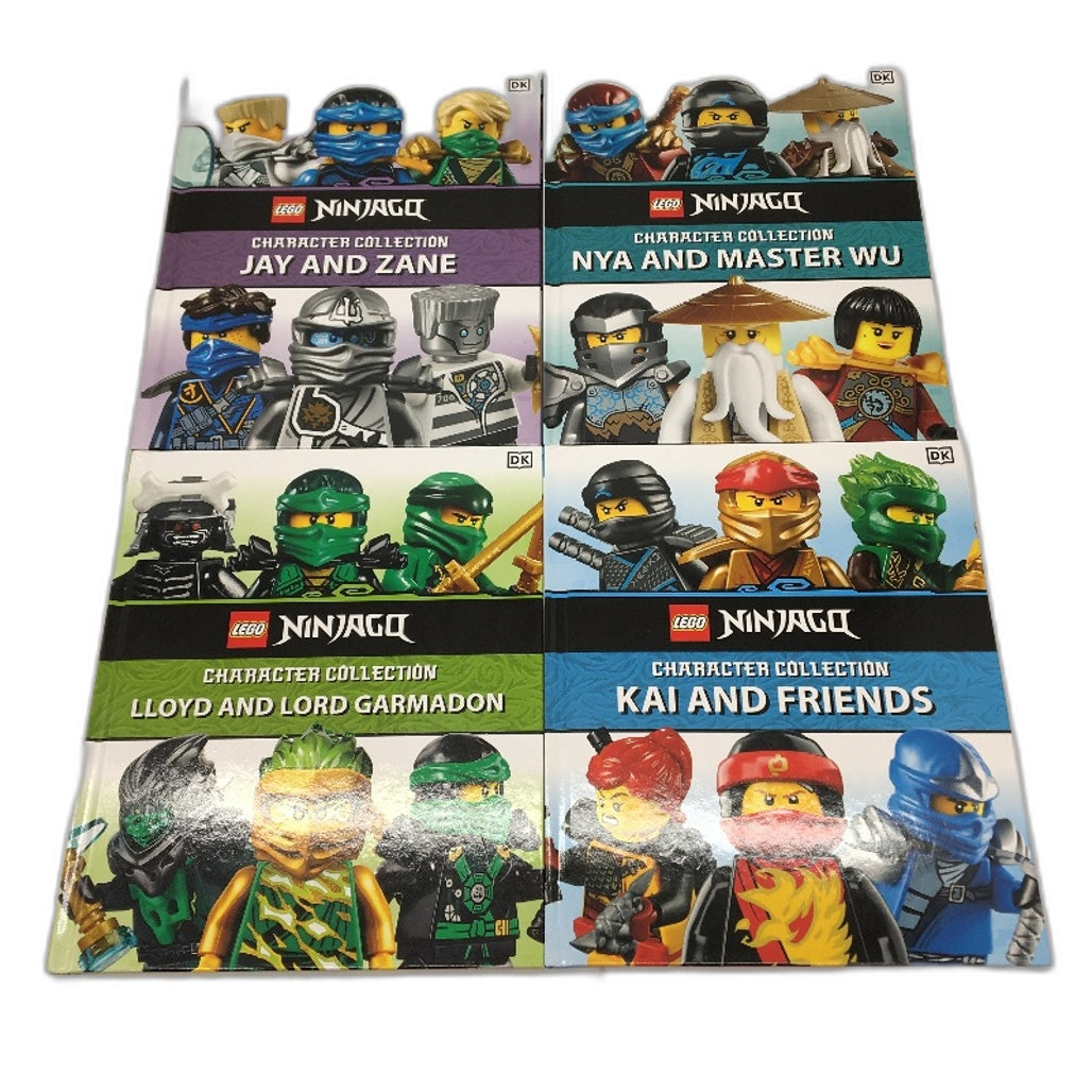 Lego Ninjago Kids Character Collection 8 Hardcover Books NEW