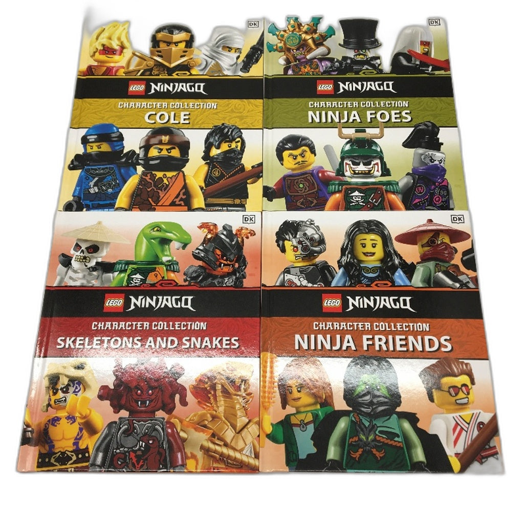 Lego Ninjago Kids Character Collection 8 Hardcover Books NEW