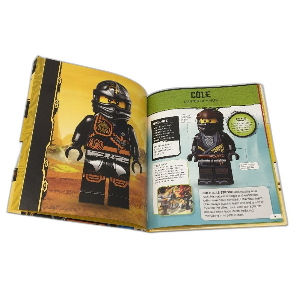 Lego Ninjago Kids Character Collection 8 Hardcover Books NEW