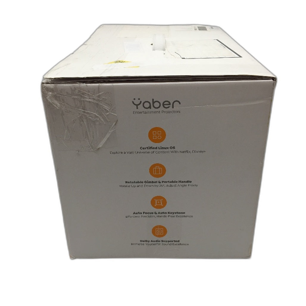 Yaber 26000 Lumens LCD 1080P Multi Angle Linux OS Projector V12 DEMO