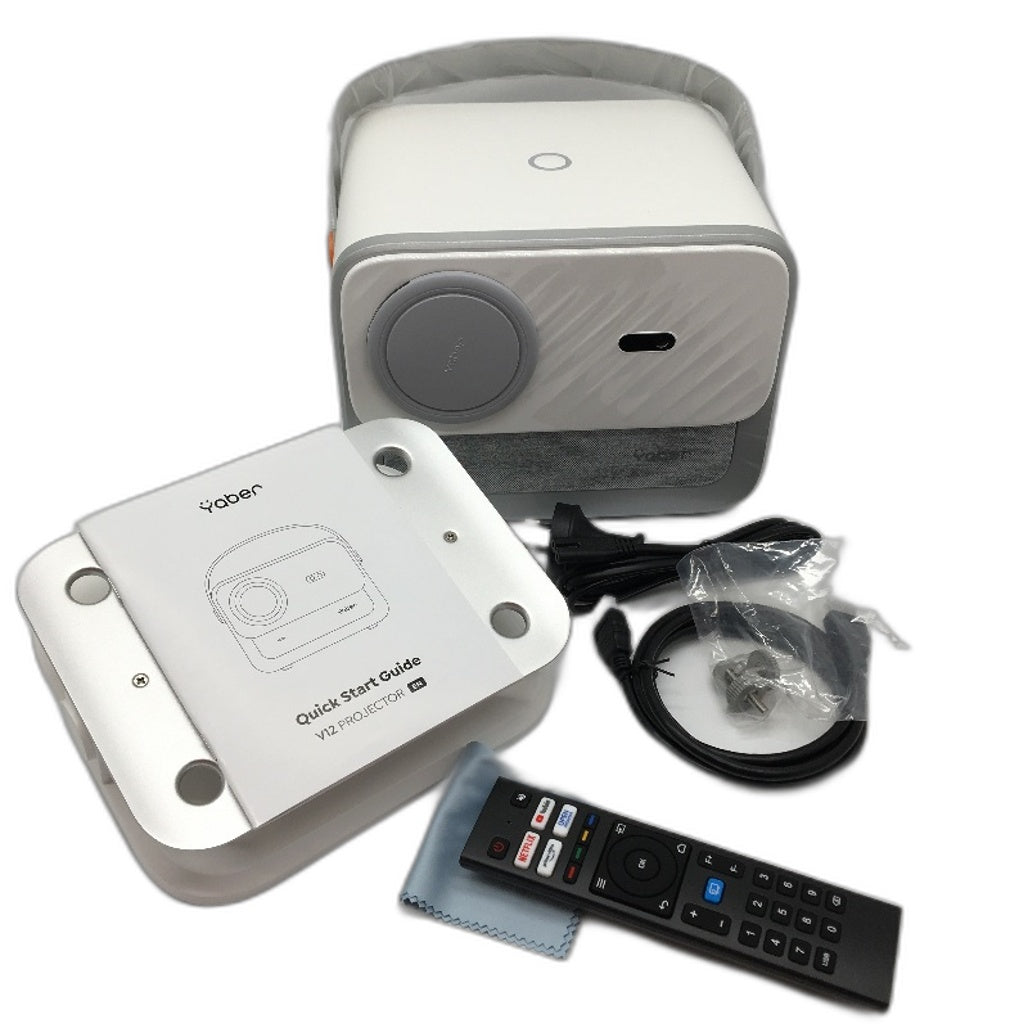Yaber 26000 Lumens LCD 1080P Multi Angle Linux OS Projector V12 DEMO