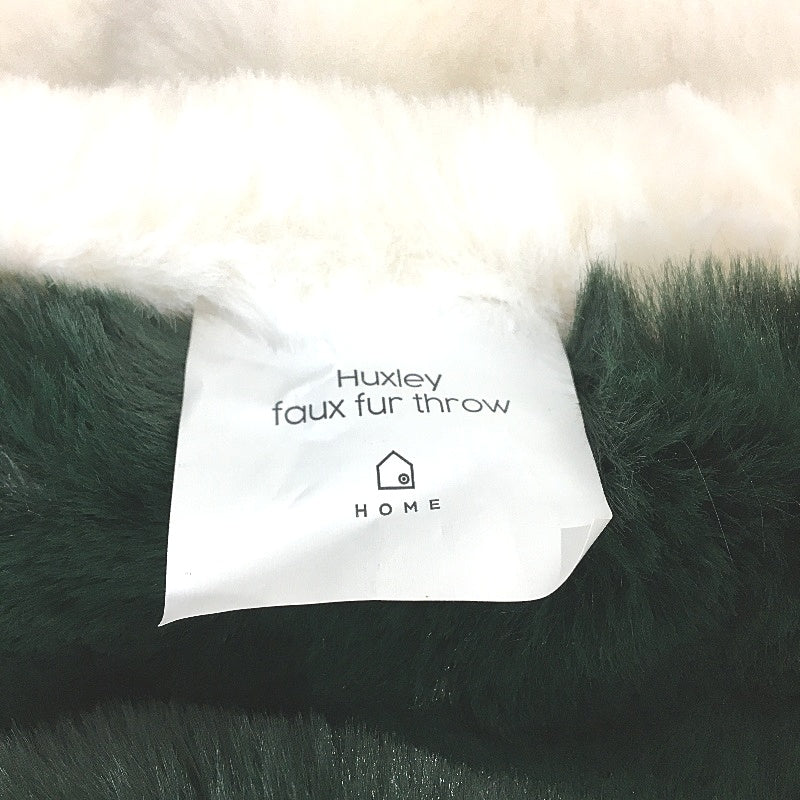 Target Home Huxley Faux Fur Super Soft White Throw 127x152cm NEW