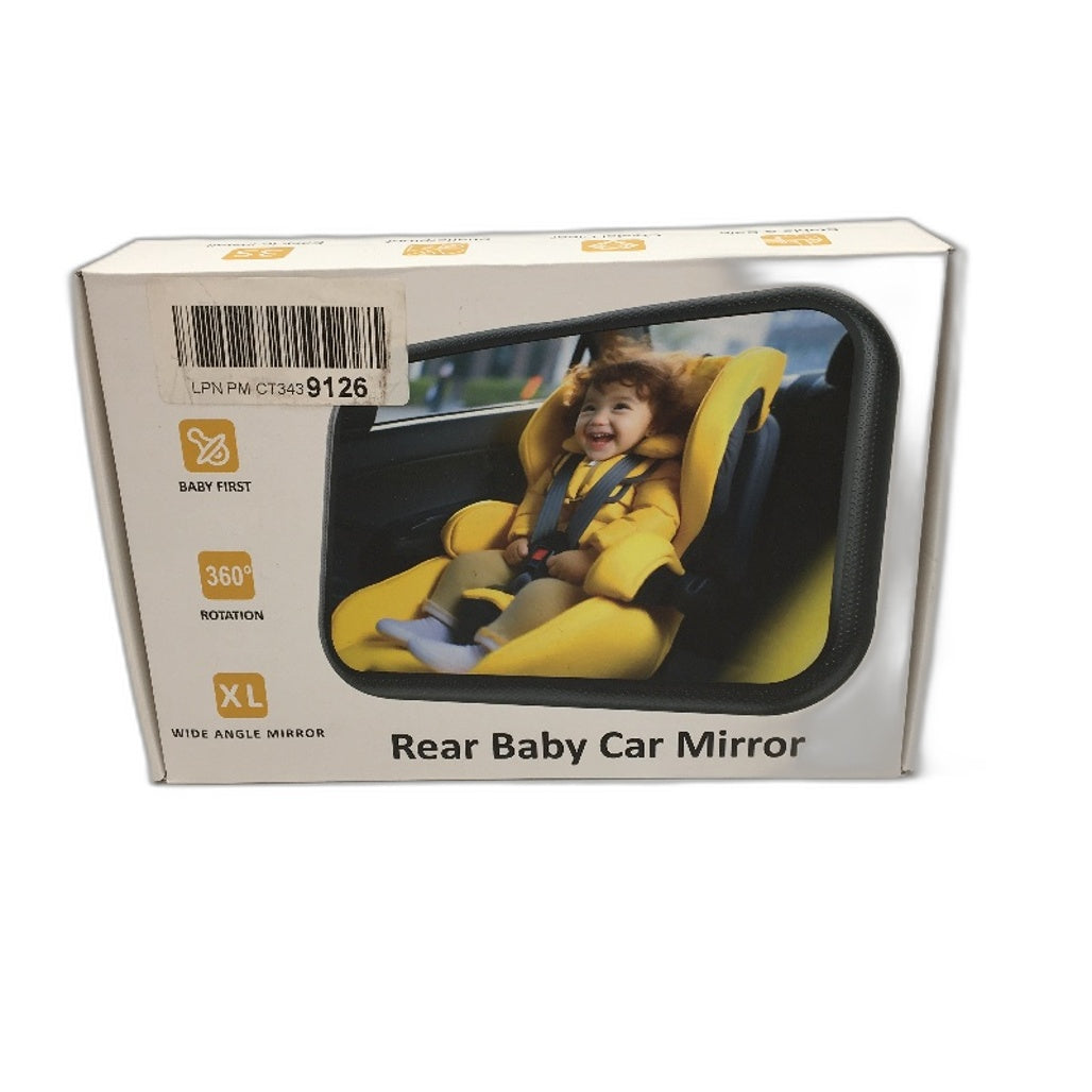 Homodoskey Rear Baby Shatterproof Car Mirror for Safety & Monitoring NEW