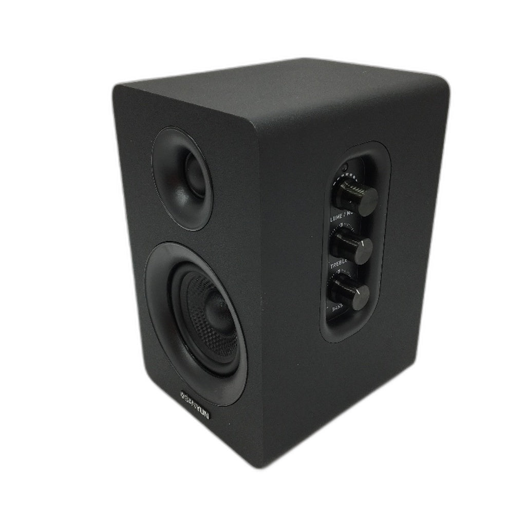 Sanyun SW-208 Active Bluetooth 5.0 Black Bookshelf Speakers 60W NEW