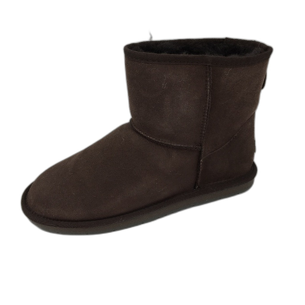 UGG Boots Double Face Sheepskin Chocolate Brown Unisex Size EU 44 NEW