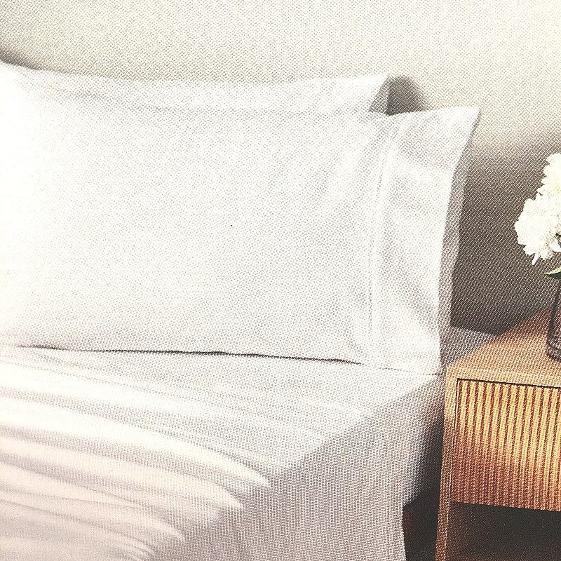 Target Home Plain Dyed Soft Flannelette Sheet Set Light Grey Queen NEW