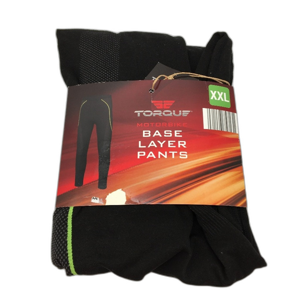 Torque Base Layer Pants for Motorcycle Riding Unisex Size XXL NEW