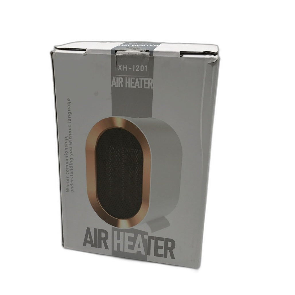 White & Rose Gold Electric Air Space Heater Portable for Home & Office NEW