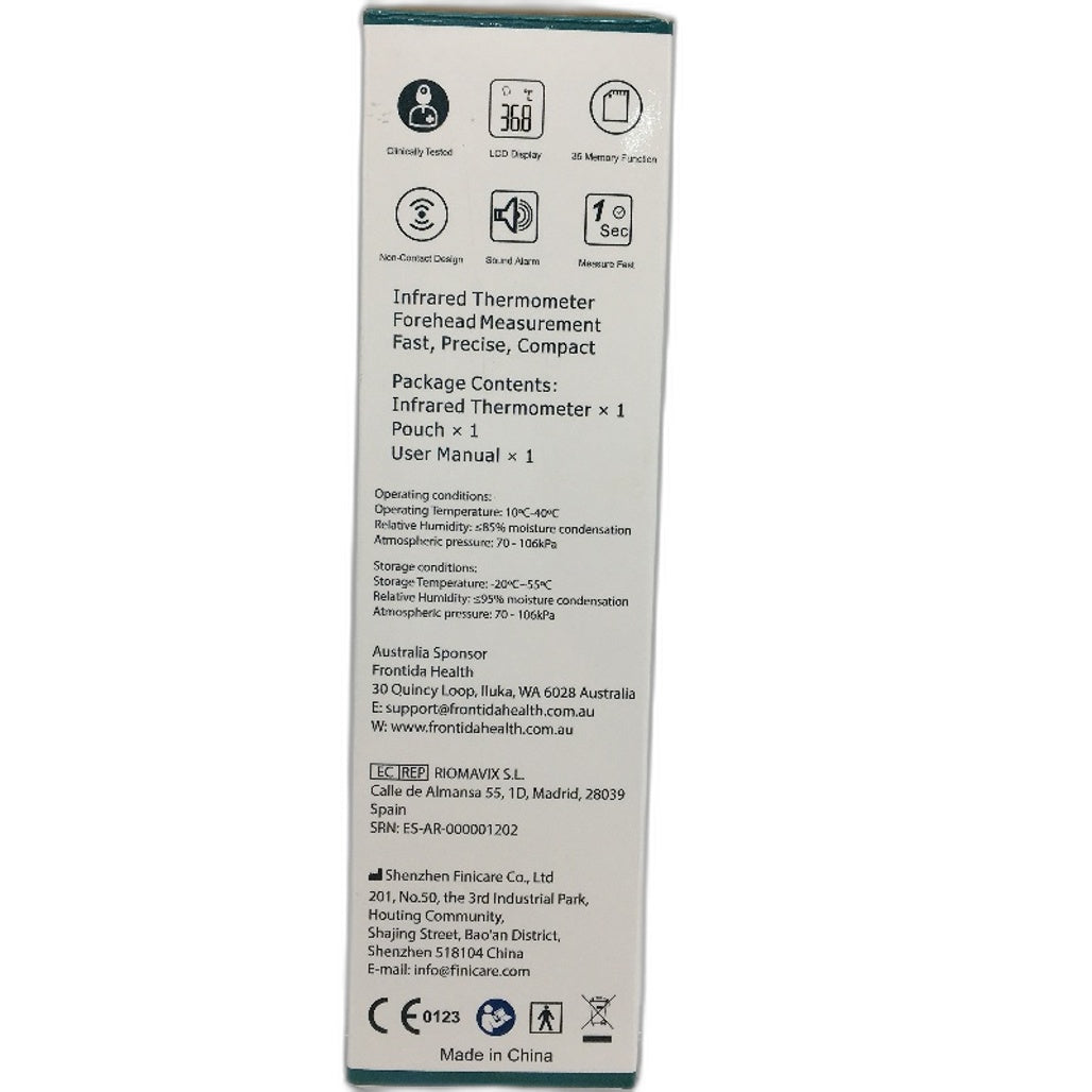 Infrared Forhead Measurment Fast,Precise Thermometer Model FC-IR202 DEMO