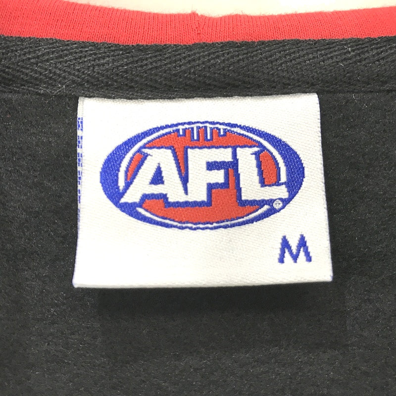 AFL Essendon Member 23 Mens Hoodie Black& Red Jumper Size M NEW