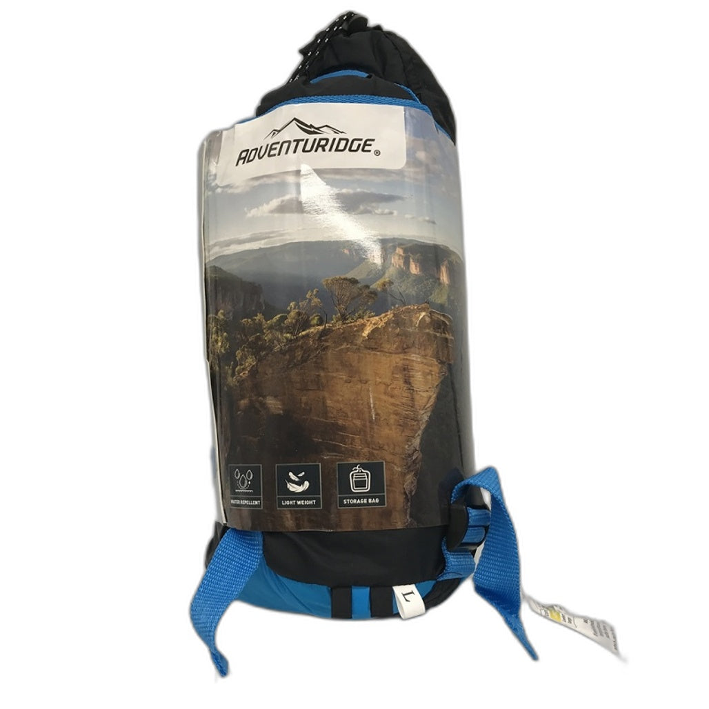 Adventuridge Water Repellent Blue Duck Down Sleeping Bag L NEW