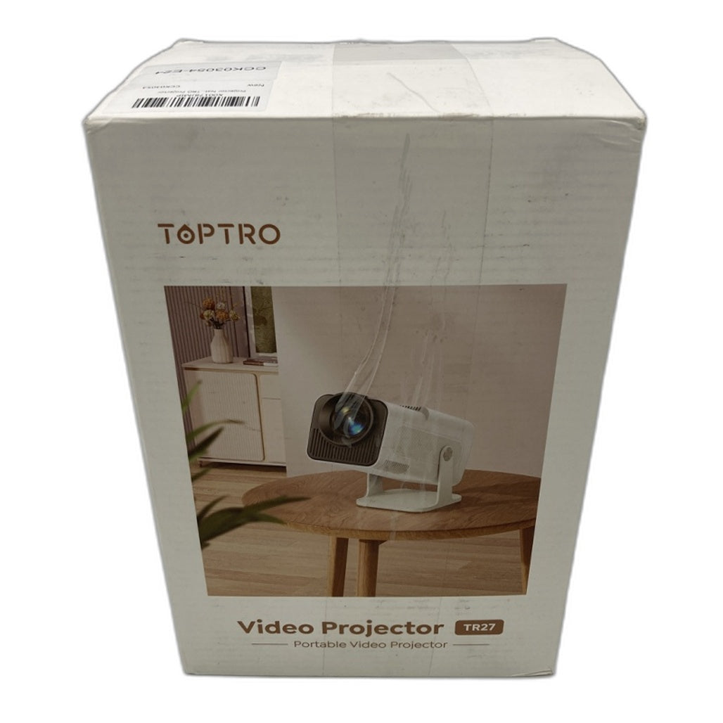 Toptro Portable Outdoor Movie Video Projector TR27 CCK03054 DEMO