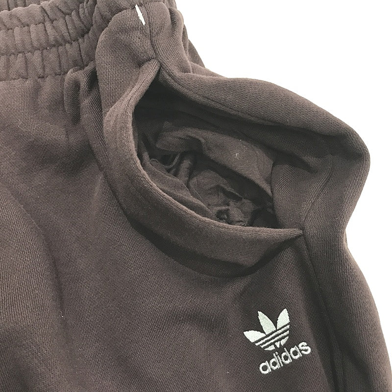 Adidas Brown Tracksuit Pants Drawstring Pocketed Soft Unisex Size XS NEW