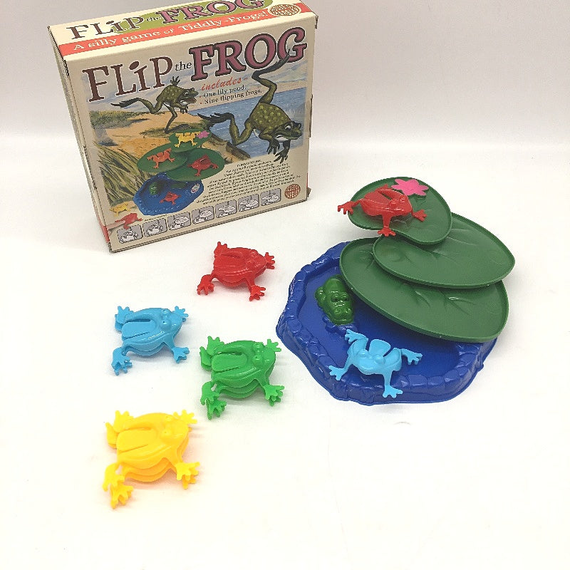 2 Pce House of Marbles Childrens Games Hickory Dickory Dock & Flip The Frogs NEW